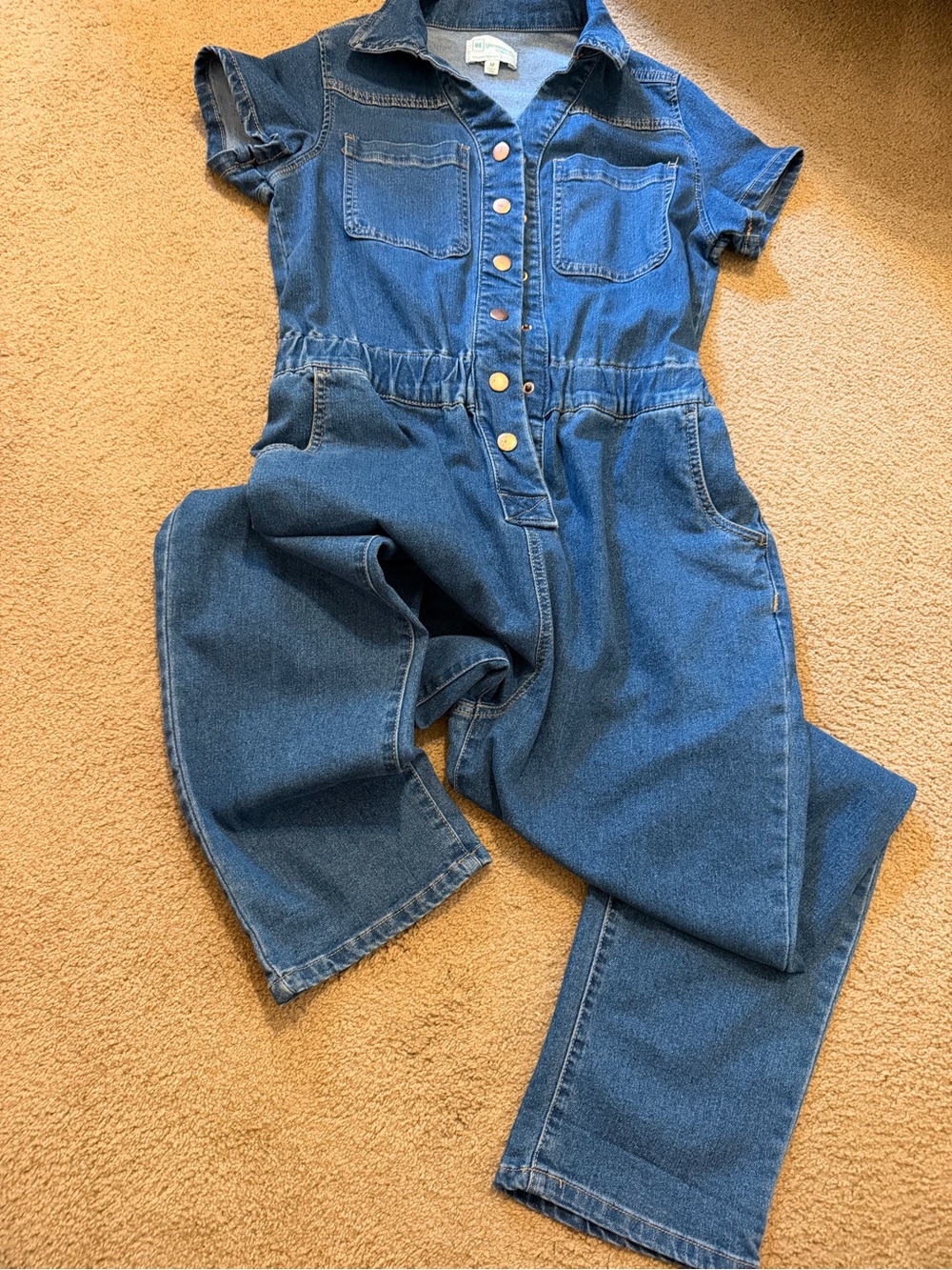 Women’s Denim Jumpsuit One-Piece